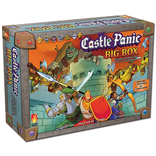 Fireside Games Castle Panic Big Box 2e | Game for Adults and Family | Cooperative Board Game | Ages 8+ | for 1 to 6 Players | Average Playtime 45 Minutes | Made by von Fireside Games