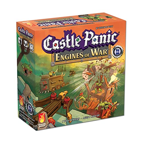 Fireside Games Engines of War ⎸Castle Panic Expansion ⎸Board Game for Adults and Family ⎸Cooperative Board Game ⎸Ages 8+ ⎸for 1 to 6 Players von Fireside Games
