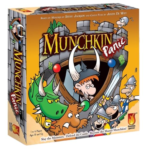 Steve Jackson Games | Munchkin Panic | Card Game for 3 to 6 Players | Ages 10 and Up | English Steve Jackson Games | Munchkin Panic | Card Game for 3 to 6 Players | Ages 10 and Up | English von Fireside Games