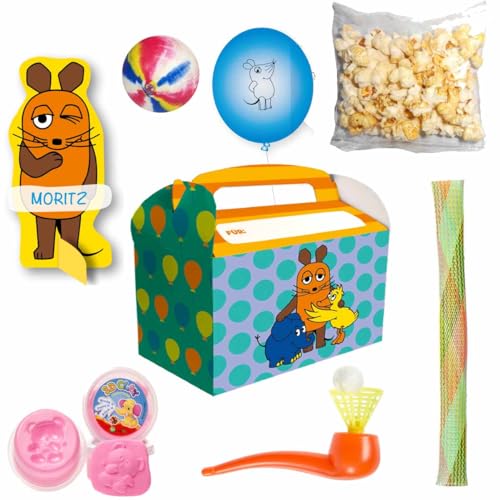 Firlefantastisch Der Partyshop Gefüllte Wundertütenbox Die Maus 8-tlg // Mitgebsel Kindergeburtstag Die Maus Firlefantastisch Der Partyshop Gefüllte Wundertütenbox Die Maus 8-tlg // Mitgebsel Kindergeburtstag Die Maus von Firlefantastisch Der Partyshop