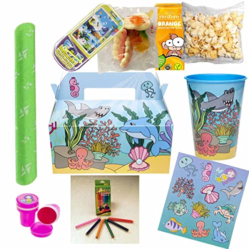 Firlefantastisch Gefüllte Wundertütenbox Unterwasser Deluxe 10-teilig // Mitegbsel * Unterwasser * Party // Wundertüte Mädchen // Wundertüte Jungen Firlefantastisch Gefüllte Wundertütenbox Unterwasser Deluxe 10-teilig // Mitegbsel * Unterwasser * Party // Wundertüte Mädchen // Wundertüte Jungen von Firlefantastisch