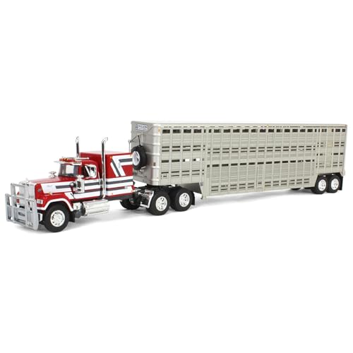 First Gear 1/64 Mack Super-Liner mit 13,7 m Wilson Vintage Viehanhänger, DCP 60-1970 First Gear 1/64 Mack Super-Liner mit 13,7 m Wilson Vintage Viehanhänger, DCP 60-1970 von First Gear