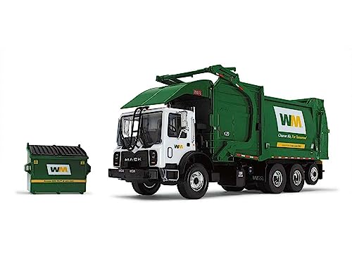 First Gear 10-4006D Mack TerraPro Müllwagen mit Heil Half/Pack Freedom Frontlader und CNG-Heckklappe, weiß und grün, mit Mülltonne, 1/34 Druckguss-Modell First Gear 10-4006D Mack TerraPro Müllwagen mit Heil Half/Pack Freedom Frontlader und CNG-Heckklappe, weiß und grün, mit Mülltonne, 1/34 Druckguss-Modell von First Gear