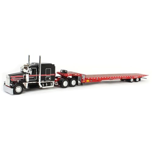 First Gear DCP 1/64 Viper Red Black Kenworth W900L mit Landoll 440B-50CA Fahrachsanhänger 60-2035 First Gear DCP 1/64 Viper Red Black Kenworth W900L mit Landoll 440B-50CA Fahrachsanhänger 60-2035 von First Gear