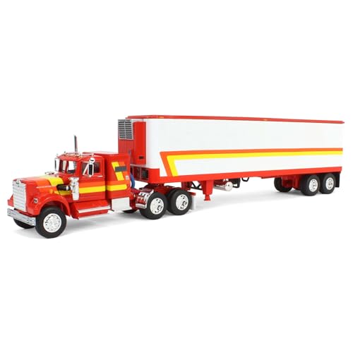 First Gear DCP 1/64 White Western Star 4900 w/Vintage Reefer Trailer 60-1945 First Gear DCP 1/64 White Western Star 4900 w/Vintage Reefer Trailer 60-1945 von First Gear
