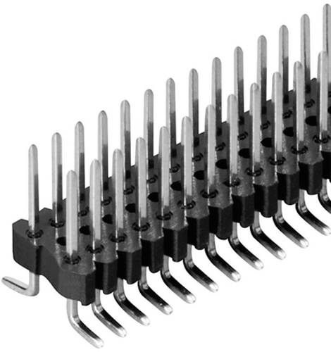 Fischer Elektronik Stiftleiste (Standard) Anzahl Reihen: 2 Polzahl je Reihe: 20 SLV W 2 SMD 048/ 40/ von Fischer Elektronik
