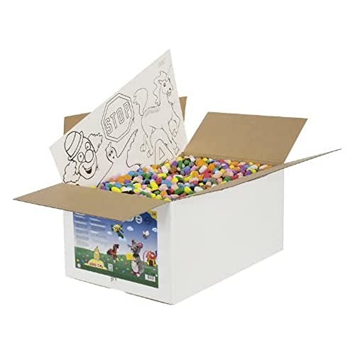 fischer Tip 49115 Refill Box XL, Bastelset für Kinder, Kreativspielzeug, 6.000 Teile, mehrfarbig, ab 3 Jahre, 6000 von fischertechnik