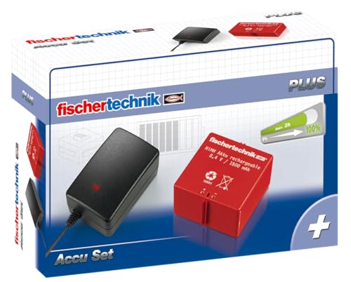 fischertechnik 34969 Plus Elektronik Accu-Set ab 7 Jahre, Large von fischertechnik