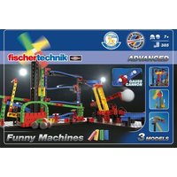 Fischertechnik 551588 - ADVANCED Funny Machines-Kettenreaktion, 3 Modelle, 360 Bauteile, Konstruktionsbaukasten Fischertechnik 551588 - ADVANCED Funny Machines-Kettenreaktion, 3 Modelle, 360 Bauteile, Konstruktionsbaukasten von Fischertechnik