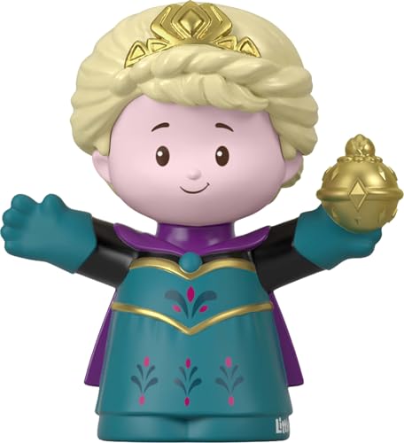 Disney Frozen Elsa Little People Einzelfigur Kleinkind Spielzeug für Rollenspiele von Fisher-Price