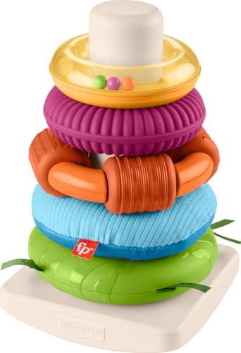 Fischer-Price - Pirâmide de Argolas Sensorial HXK47 von Fisher-Price