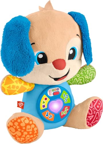 Fisher-Price Baby Spielzeug Lachen & Lernen Smart Stages Puppy Musical Plüsch mit Lichtern & Lernliedern für Säuglinge ab 6 Monaten Fisher-Price Baby Spielzeug Lachen & Lernen Smart Stages Puppy Musical Plüsch mit Lichtern & Lernliedern für Säuglinge ab 6 Monaten von Fisher-Price