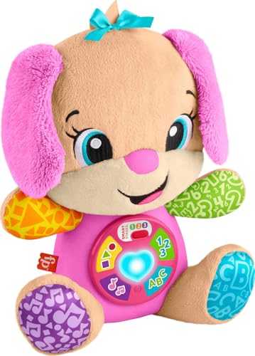 Fisher-Price Baby Spielzeug Lachen & Lernen Smart Stages Sis Musical Plüsch mit Lichtern & Lernliedern für Säuglinge ab 6 Monaten Fisher-Price Baby Spielzeug Lachen & Lernen Smart Stages Sis Musical Plüsch mit Lichtern & Lernliedern für Säuglinge ab 6 Monaten von Fisher-Price