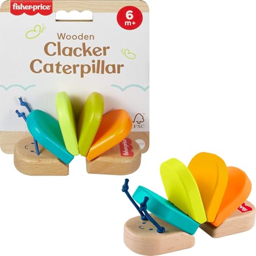 Fisher-Price Babyspielzeug Oruguita aus Holz für Babys ab 6 Monaten Fisher-Price Babyspielzeug Oruguita aus Holz für Babys ab 6 Monaten von Fisher-Price