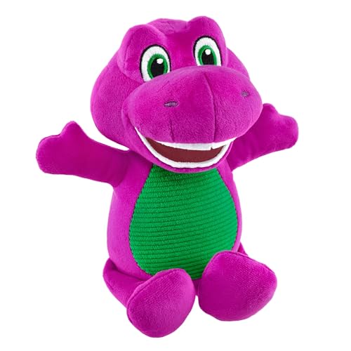 Fisher-Price Barneys Welt Spielzeug für Kleinkinder ca. 16,5 cm große Barney Plüsch-Dinosaurier-Figur für das Rollenspiel im Kindergartenalter ab 2 Jahren, HVF40 Fisher-Price Barneys Welt Spielzeug für Kleinkinder ca. 16,5 cm große Barney Plüsch-Dinosaurier-Figur für das Rollenspiel im Kindergartenalter ab 2 Jahren, HVF40 von Fisher-Price