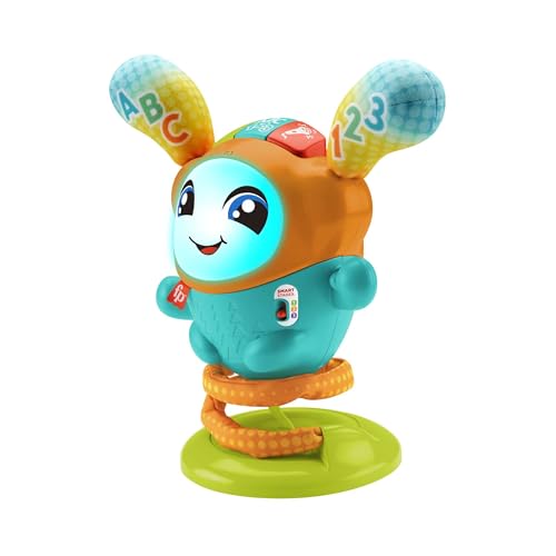 Fisher-Price Tanz-DJ, Musik Lernspielzeug in polnischer Sprachversion mit Lichtern und Kleinkinderbewegungen, HND41 von Fisher-Price