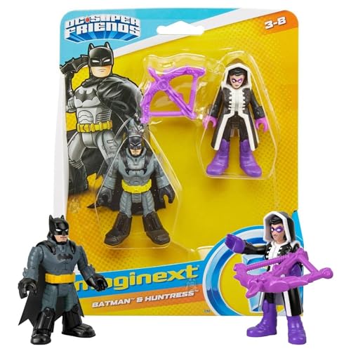 Fisher-Price ENVI Dc Super Friends Batman Imaginext (Batman + Huntress) von Fisher-Price