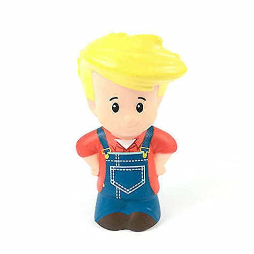 Fisher-Price Ersatzteil Little People Animal Friends Bauernhof Spielset CHJ51 - Ersatz Farmer Boy Eddie Figur von Fisher-Price