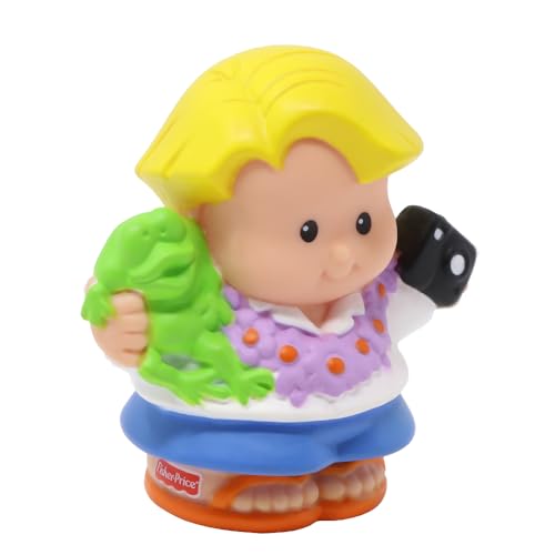 Fisher-Price Ersatzteil Little People Collectible Discovery Airport Vacation Playset 77831 – Ersatz Blonde Eddie Figur trägt Lei und hält einen Frosch und Kamera Fisher-Price Ersatzteil Little People Collectible Discovery Airport Vacation Playset 77831 – Ersatz Blonde Eddie Figur trägt Lei und hält einen Frosch und Kamera von Fisher-Price