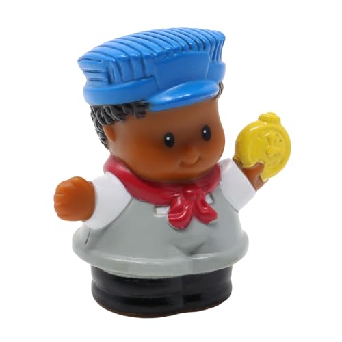 Fisher-Price Ersatzteil Little People Collectible Fun Sounds Train Playset 77999 - Afrikanisch-Amerikanischer Zugleiter-Ingenieur Michael Figur Fisher-Price Ersatzteil Little People Collectible Fun Sounds Train Playset 77999 - Afrikanisch-Amerikanischer Zugleiter-Ingenieur Michael Figur von Fisher-Price