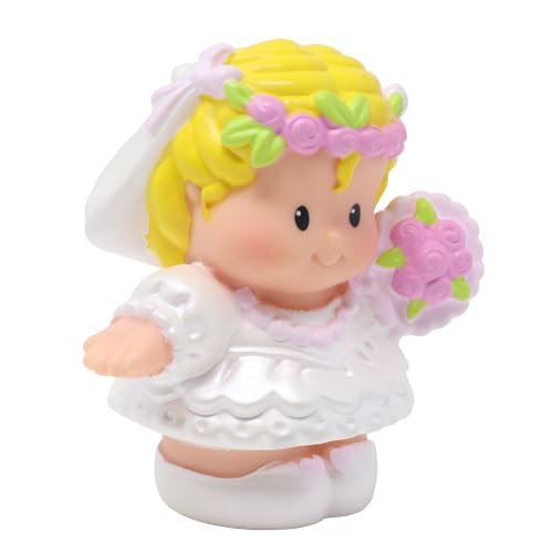 Fisher-Price Ersatzteil Little People Collectible Hochzeit Puppenhaus Spielset P0131 - Ersatz Sarah Lynn Braut Figur gekleidet in Weiß Fisher-Price Ersatzteil Little People Collectible Hochzeit Puppenhaus Spielset P0131 - Ersatz Sarah Lynn Braut Figur gekleidet in Weiß von Fisher-Price