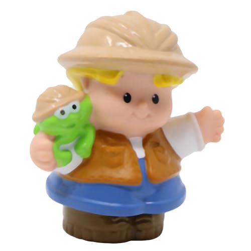 Fisher-Price Ersatzteil Little People Collectible Zoo Talkers Animal Sounds Safari Truck Playset W1711 - Replacement Guide Eddie Figure Holding Frog Fisher-Price Ersatzteil Little People Collectible Zoo Talkers Animal Sounds Safari Truck Playset W1711 - Replacement Guide Eddie Figure Holding Frog von Fisher-Price