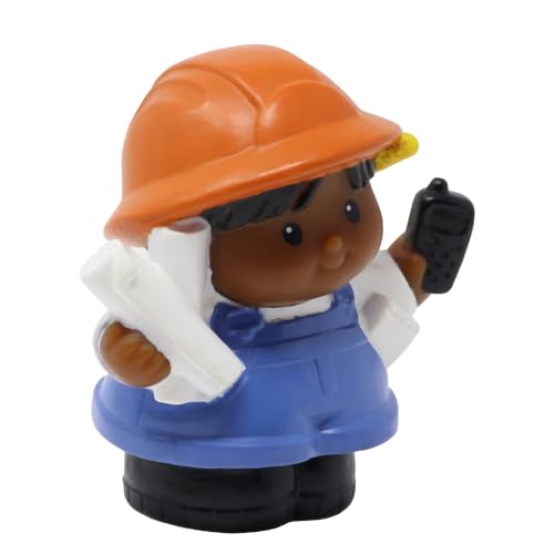 Fisher-Price Ersatzteil für Sammlerstück Little People Baukran und Steinbruchbau Spielset C0300 – Ersatz afrikanisch-amerikanische Architekten Foreman Figur – Tragepläne und Telefon Fisher-Price Ersatzteil für Sammlerstück Little People Baukran und Steinbruchbau Spielset C0300 – Ersatz afrikanisch-amerikanische Architekten Foreman Figur – Tragepläne und Telefon von Fisher-Price