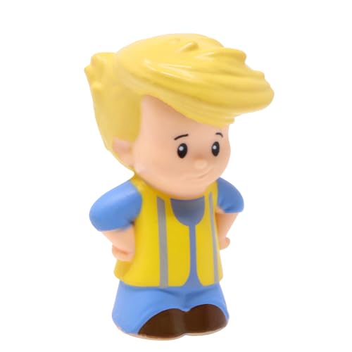 Fisher-Price Ersatzteil für Sammlerstück Little People Baustelle Muldenkipper Spielset BDY81 - Ersatz Blonde Eddie Figur - Muldenkipper Fahrer Fisher-Price Ersatzteil für Sammlerstück Little People Baustelle Muldenkipper Spielset BDY81 - Ersatz Blonde Eddie Figur - Muldenkipper Fahrer von Fisher-Price