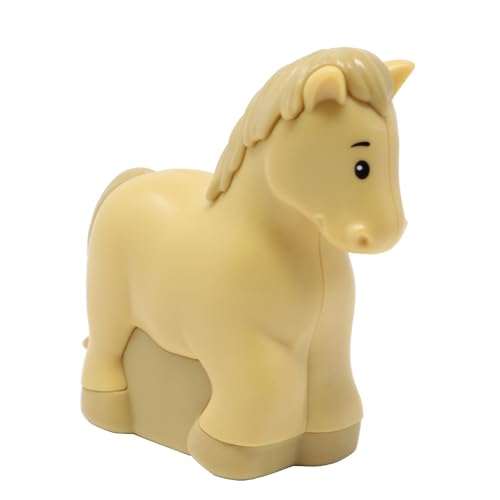 Fisher-Price Ersatzteil für Sammlerstück Little People Discovery Farm Barnyard Stall Spielset HMJ60 - Ersatz hellbraune Pferdefigur Fisher-Price Ersatzteil für Sammlerstück Little People Discovery Farm Barnyard Stall Spielset HMJ60 - Ersatz hellbraune Pferdefigur von Fisher-Price