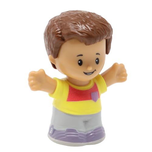 Fisher-Price Ersatzteil für Sammlerstück Little People Dream Flugzeug Shopping Puppenhaus Familie Spielset HMG50 - Ersatz Junge Sohn Figur von Fisher-Price