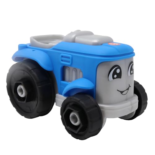 Fisher-Price Ersatzteil für Sammlerstück Little People Farm Playset HPX87 - Ersatz Blau und Silber Traktor von Fisher-Price
