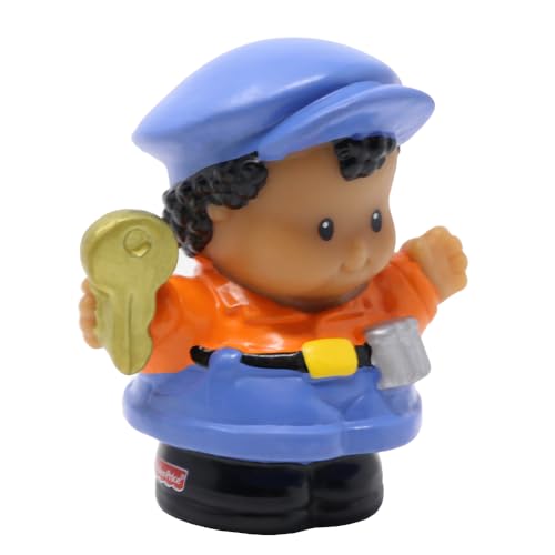 Fisher-Price Ersatzteil für Sammlerstück Little People Flughafen Parkgarage Mall Spielset G8129 - Ersatz Parkdiener Michael Figur - Schlüssel und Münzgürtel Fisher-Price Ersatzteil für Sammlerstück Little People Flughafen Parkgarage Mall Spielset G8129 - Ersatz Parkdiener Michael Figur - Schlüssel und Münzgürtel von Fisher-Price