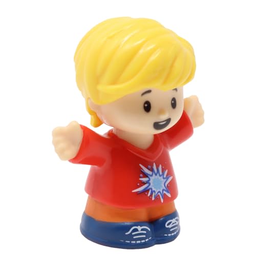 Fisher-Price Ersatzteil für Sammlerstück Little People Flughafen Schule Zoo Familie Puppenhaus Spielset GWV20 - Ersatz Blonde Eddie Figur Fisher-Price Ersatzteil für Sammlerstück Little People Flughafen Schule Zoo Familie Puppenhaus Spielset GWV20 - Ersatz Blonde Eddie Figur von Fisher-Price
