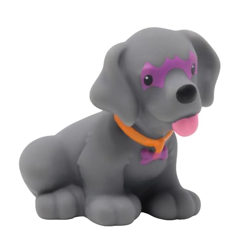 Fisher-Price Ersatzteil für Sammlerstück Little People Halloween Spielset V2727 – Ersatz graue Hundefigur mit Halloween-Partymaske von Fisher-Price