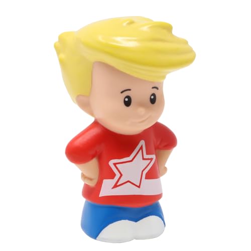 Fisher-Price Ersatzteil für Sammlerstück Little People Harvest Hayride Sports Park Spielset N3759 - Ersatz Blonde Eddie Figur - Star Shirt Fisher-Price Ersatzteil für Sammlerstück Little People Harvest Hayride Sports Park Spielset N3759 - Ersatz Blonde Eddie Figur - Star Shirt von Fisher-Price