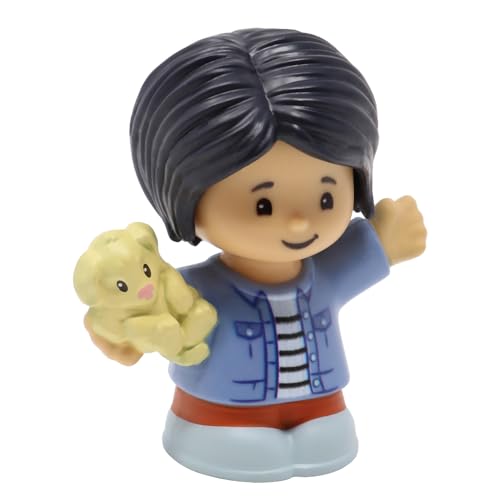 Fisher-Price Ersatzteil für Sammlerstück Little People Pet Store Vet Dog Walker Puppenhaus Spielset GWV17 – Ersatz Frau Mama Figur trägt Welpen von Fisher-Price
