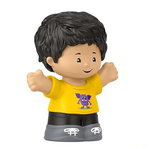 Fisher-Price Ersatzteil für Sammlerstück Little People Puppenhaus Schulhaus Spielplatz Spielset JCW82 - Ersatz Little Boy Figur trägt gelbes Shirt mit Alien Print Fisher-Price Ersatzteil für Sammlerstück Little People Puppenhaus Schulhaus Spielplatz Spielset JCW82 - Ersatz Little Boy Figur trägt gelbes Shirt mit Alien Print von Fisher-Price