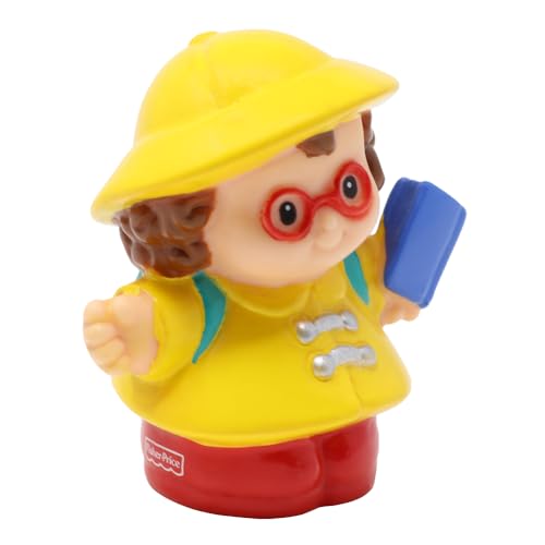 Fisher-Price Ersatzteil für Sammlerstück Little People School Bus oder Rainy Day Spielset 77873 – Ersatz Little Girl Maggie Figur mit gelbem Regenmantel und roten Stiefeln mit Schulbuch Fisher-Price Ersatzteil für Sammlerstück Little People School Bus oder Rainy Day Spielset 77873 – Ersatz Little Girl Maggie Figur mit gelbem Regenmantel und roten Stiefeln mit Schulbuch von Fisher-Price