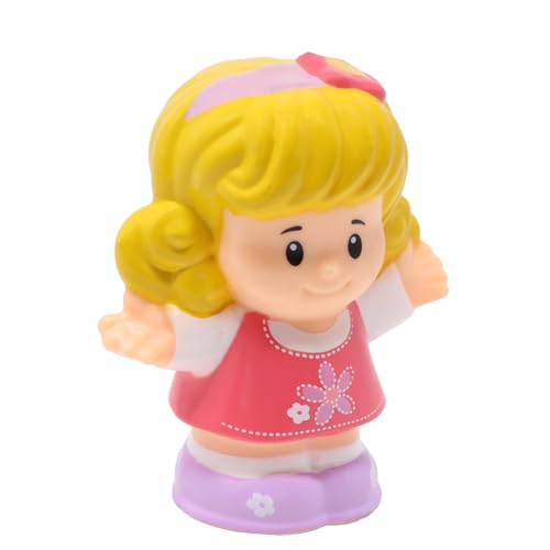 Fisher-Price Ersatzteil für Sammlerstück Little People Surprise & Sounds Home Dollhouse DFN41 - Ersatz Blonde Little Girl Sis Figur von Fisher-Price