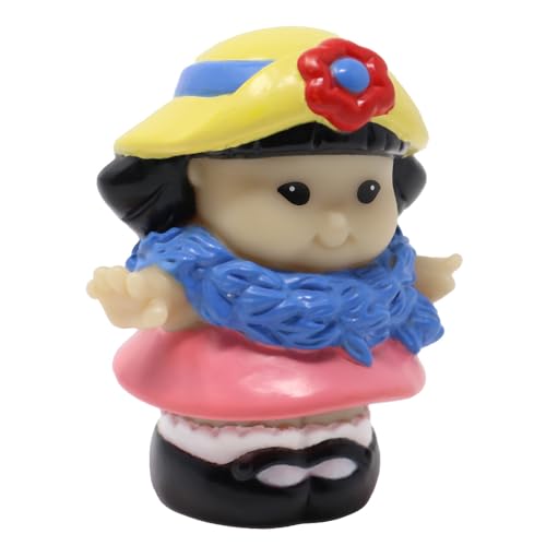 Fisher-Price Ersatzteil für Sammlerstück Little People Tea Party Puppenhaus Spielset B3004 - Ersatz Sonya Lee Figur mit Boa und Hut Fisher-Price Ersatzteil für Sammlerstück Little People Tea Party Puppenhaus Spielset B3004 - Ersatz Sonya Lee Figur mit Boa und Hut von Fisher-Price
