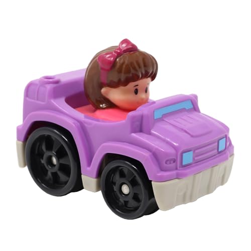 Fisher-Price Ersatzteil für Sammlerstück Little People Wheelies Auto Spielset DFP13 - Ersatz Lila Sport Utility Vehicle SUV mit befestigter Fahrer Mia Figur Fisher-Price Ersatzteil für Sammlerstück Little People Wheelies Auto Spielset DFP13 - Ersatz Lila Sport Utility Vehicle SUV mit befestigter Fahrer Mia Figur von Fisher-Price