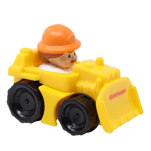 Fisher-Price Ersatzteil für Sammlerstück Little People Wheelies Auto Spielset V2749 - Ersatz Gelber Bulldozer mit befestigter Fahrerfigur Fisher-Price Ersatzteil für Sammlerstück Little People Wheelies Auto Spielset V2749 - Ersatz Gelber Bulldozer mit befestigter Fahrerfigur von Fisher-Price