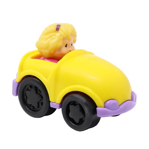 Fisher-Price Ersatzteil für Sammlerstück Little People Wheelies Loops 'n Swoops Vergnügungspark Garage Spielset X0057 - Ersatz Yellow Wheelies Auto mit Sarah Lynn Figur Fahren Fisher-Price Ersatzteil für Sammlerstück Little People Wheelies Loops 'n Swoops Vergnügungspark Garage Spielset X0057 - Ersatz Yellow Wheelies Auto mit Sarah Lynn Figur Fahren von Fisher-Price