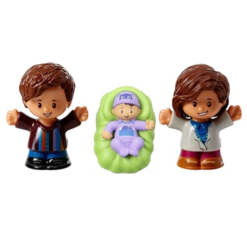 Fisher-Price Ersatzteile für Sammlerstück Little People Big Helpers Family Dollhouse FTL14 - Ersatz hispanische Figuren Papa Mama und Baby Fisher-Price Ersatzteile für Sammlerstück Little People Big Helpers Family Dollhouse FTL14 - Ersatz hispanische Figuren Papa Mama und Baby von Fisher-Price
