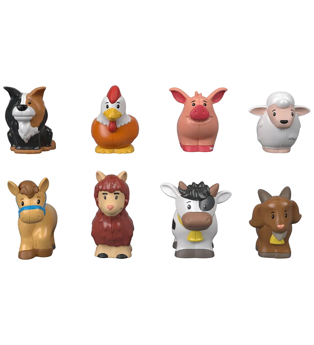 Fisher-Price Figuren - 8 st. - Kleine Leute Farm Tier Friend - Fisher-Price - One Size - Spielzeugfiguren von Fisher-Price