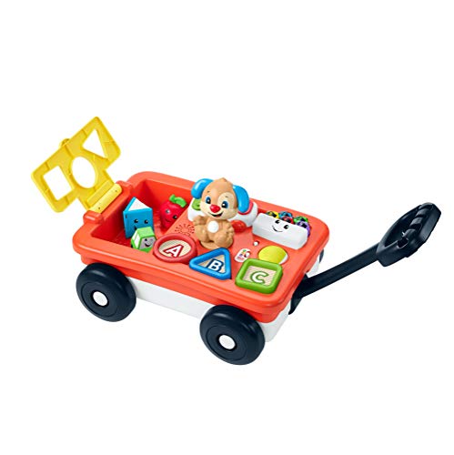 Fisher-Price GHV01 Lernspaß Bollerwagen, Deutsche Sprachversion von Fisher-Price