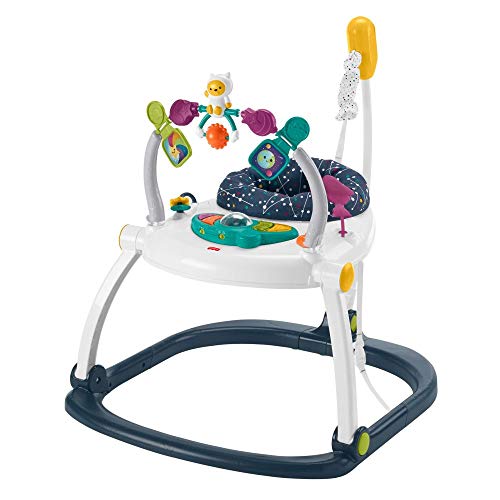 Fisher-Price GPT46 - Kätzchen Astronaut Jumperoo, Aktivitätscenter zum Thema Weltall für Kleinkinder mit verstellbarem Sitz zum Hopsen, mit Lichtern, Musik und interaktiven Spielzeugen Fisher-Price GPT46 - Kätzchen Astronaut Jumperoo, Aktivitätscenter zum Thema Weltall für Kleinkinder mit verstellbarem Sitz zum Hopsen, mit Lichtern, Musik und interaktiven Spielzeugen von Fisher-Price