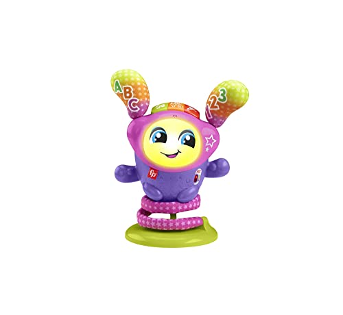 ​​Fisher-Price DJ Bouncin’ Star Baby Toys | Educational Toys for 1 Year Old Boys and Girls | 1 Year Baby Gifts | Interactive Toys for 1 Year Old Girls and Boys | UK English Version 9-36m, HRC48 von Fisher-Price