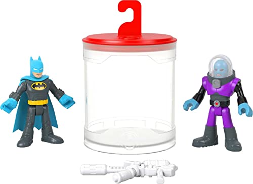 Fisher-Price Imaginext DC Super Friends Farbwechsler Batman & Mr Freeze Figuren-Set für Vorschulspiel, ab 3 Jahren von Fisher-Price