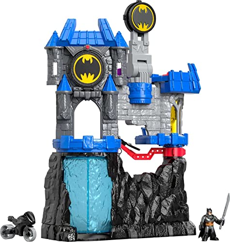 Fisher-Price Imaginext FMX63 - DC Super Friends-Spielset mit zwei Etagen, Wayne Manor und die unter dem Anwesen verborgene Bathöhle, Spielzeug ab 3 Jahren Fisher-Price Imaginext FMX63 - DC Super Friends-Spielset mit zwei Etagen, Wayne Manor und die unter dem Anwesen verborgene Bathöhle, Spielzeug ab 3 Jahren von Fisher-Price